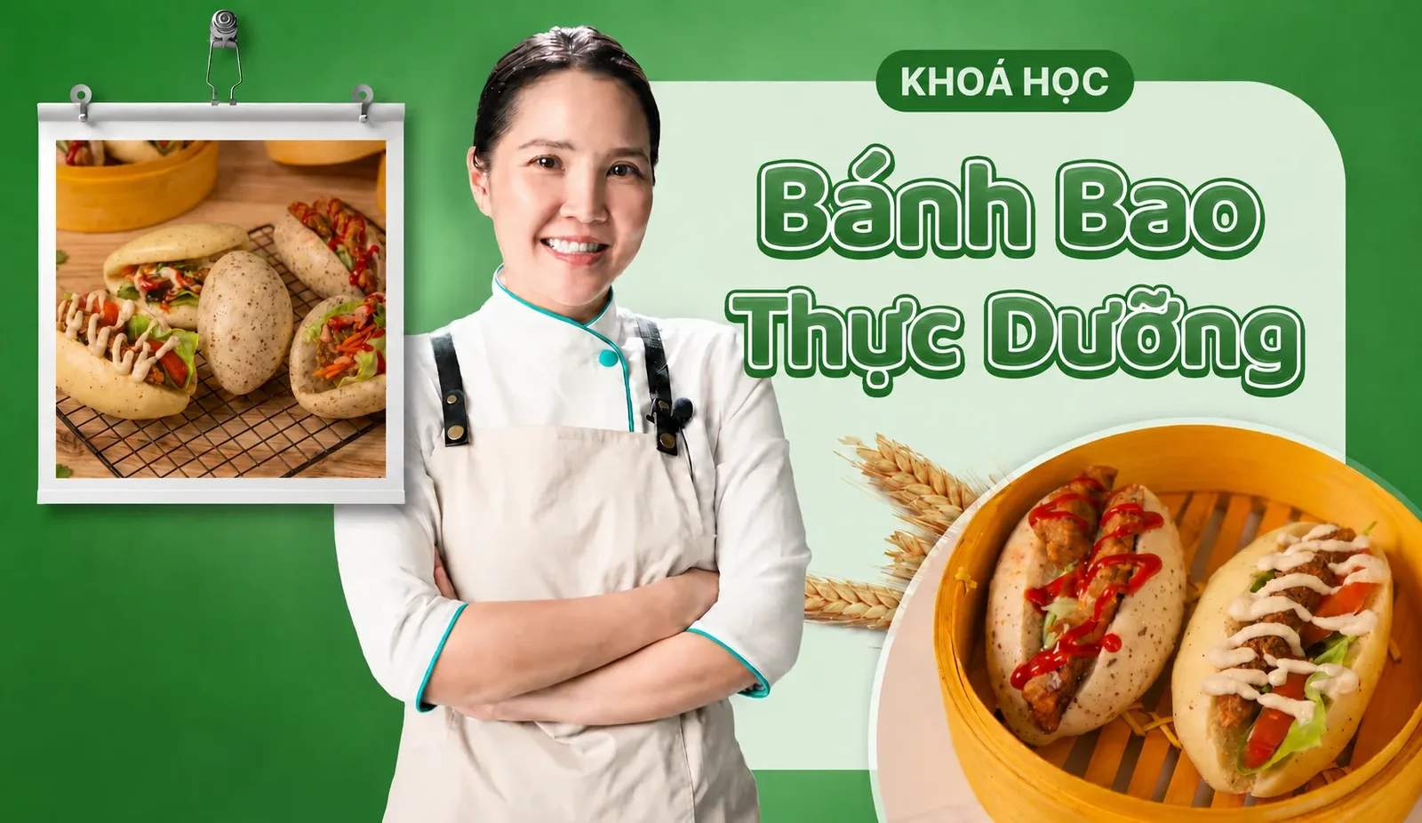 Bánh Bao Chay & Dinh Dưỡng — lopbanh.vn bởi cô Ngọc Bao Lành