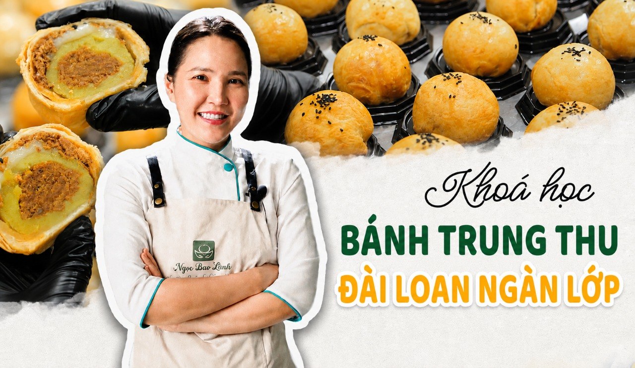 Bánh Trung thu Đài Loan ngàn lớp